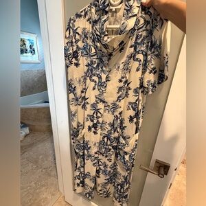 Corey Lynn Calter Cowl Neck Market Dress